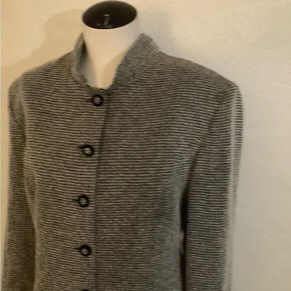 Virgo Skirt suit /Dress Removable faux Fur collar Sz 14 - Picture 6 of 9